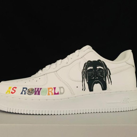 Travis Scott custom af1 - Picture 2 of 3